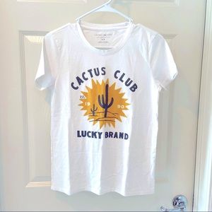 Lucky Brand Cactus Graphic Tee